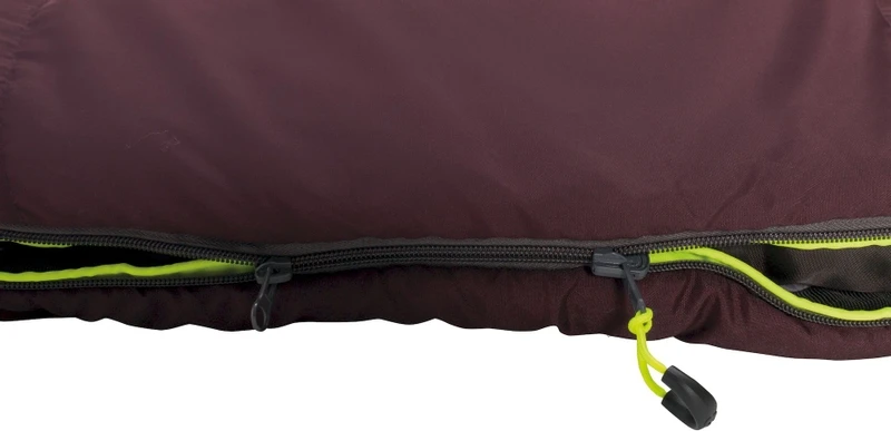 Outwell Campion Lux Slaapzak - Aubergine Rood 5 Outwell Campion Lux Slaapzak - Aubergine Rood - Afbeelding 5