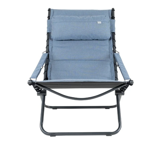 Crespo Tex Comfort AP-262 Loungestoel - Blauw 3 Crespo Tex Comfort AP-262 Loungestoel - Blauw - Afbeelding 3