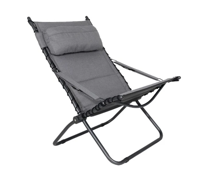 Crespo Tex Comfort AP-262 Loungestoel - Lichtgrijs 1 Crespo Tex Comfort AP-262 Loungestoel - Lichtgrijs