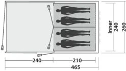 Easy Camp Galaxy 400 Steel Blue Tunneltent - 4 Personen -Buitenleven Winkel 1179 1900 e5f08167 cd39 48bb 9924 b67496b9e714 1280x960