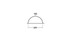 Easy Camp Comet 200 Koepeltent - 2 Personen -Buitenleven Winkel 120338 comet 200 drawing other4