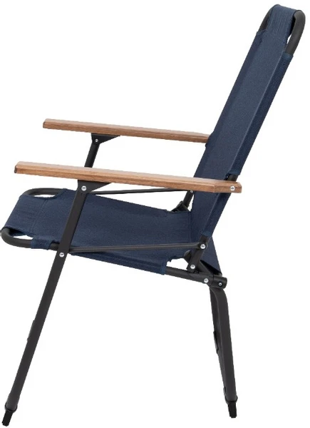 Bo-Camp Industrial Bushwick Klapstoel - Blauw 4 Bo-Camp Industrial Bushwick Klapstoel - Blauw - Afbeelding 4