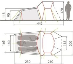 Vaude Chapel L XT Koepeltent - 3 Persoons -Buitenleven Winkel 12823 5 resultaat