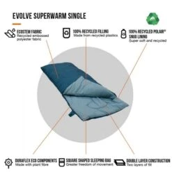 Vango Evolve Superwarm Slaapzak - Blauw -Buitenleven Winkel 1900 1783 evolve superwarm single 8