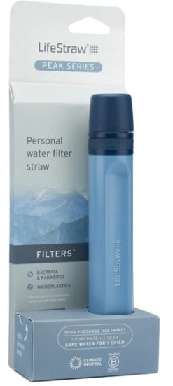 Lifestraw Peak Personal Straw Waterfilter - Blauw -Buitenleven Winkel 1900 1900 00104064 06