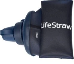 Lifestraw Peak Opvouwbare Waterfilter Fles - 650 Ml - Blauw -Buitenleven Winkel 1900 1900 00104066 05