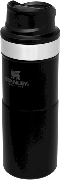 Stanley The Trigger-Action Travel Thermosfles - 350 Ml - Mat Zwart 3 Stanley The Trigger-Action Travel Thermosfles - 350 Ml - Mat Zwart - Afbeelding 3
