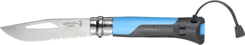 Opinel N°08 Outdoor Zakmes - Blauw 1 Opinel N°08 Outdoor Zakmes - Blauw