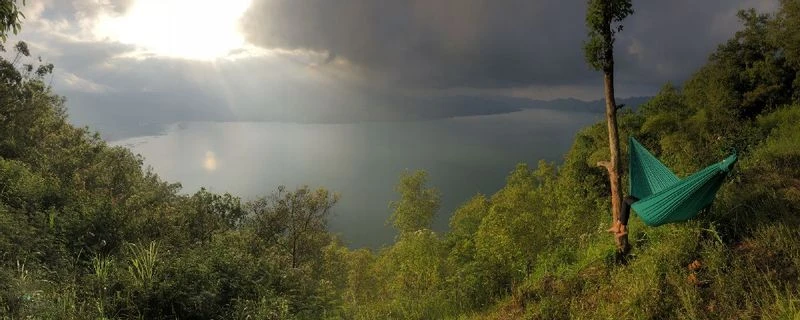 Ticket To The Moon Hangmat 1 Persoons Lightest - Forest Green - Afbeelding 3