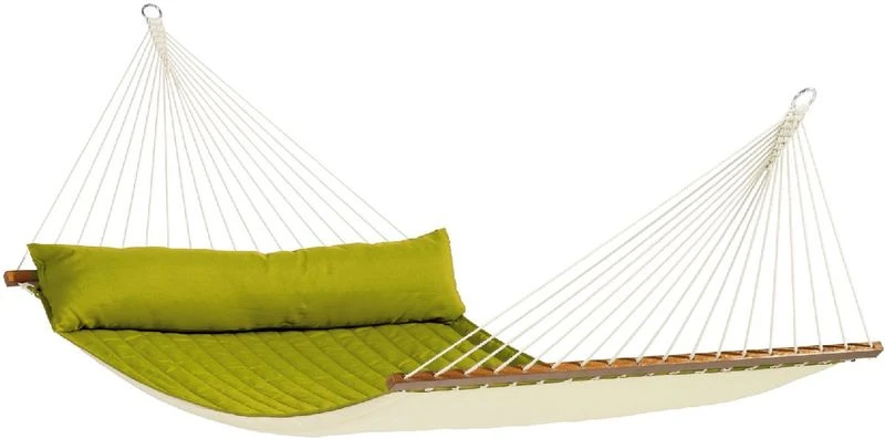 La Siesta Alabama Kingsize 2 Persoons Hangmat - Avocado 1 La Siesta Alabama Kingsize 2 Persoons Hangmat - Avocado