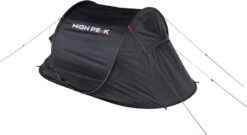 High Peak Vision 2 Pop-up Tent - 2 Persoons - Zwart -Buitenleven Winkel 654 1200 4001690102803.pt04