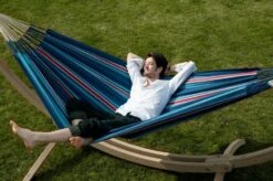 La Siesta Currambera 2 Persoons Hangmat - Blueberry -Buitenleven Winkel 797 1200 cuh16 3 currambera blueberry cotton double classic hammock image 05