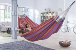 La Siesta Carolina 2 Persoons Hangmat - Flowers 9 La Siesta Carolina 2 Persoons Hangmat - Flowers -Buitenleven Winkel 800 1195 cah16 2 ambiance 601