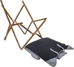 Bo-Camp Urban Outdoor Bloomsbury Vlinderstoel - Grijs - M -Buitenleven Winkel 900 1006 1200369 9