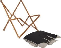 Bo-Camp Urban Outdoor Bloomsbury Vlinderstoel - Beige - L -Buitenleven Winkel 900 1148 1200354 06