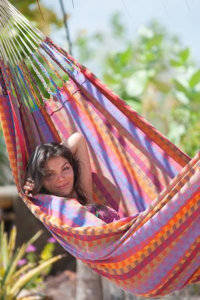 La Siesta Carolina 2 Persoons Hangmat - Flowers 5 La Siesta Carolina 2 Persoons Hangmat - Flowers - Afbeelding 5