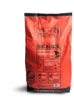 Kamado Joe Big Block Houtskool 9 Kg -Buitenleven Winkel 900 681 900 716 big block charcoal bag back