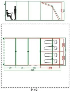 Coleman Vail Tunneltent - 4 Persoons -Buitenleven Winkel 972 1900 coleman vail tunneltent 4 persoons 2