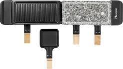 Bestron Raclette/Steengrill - 4 Personen -Buitenleven Winkel bestron raclettesteengrill 4 personen 12