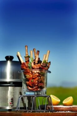 Cobb Premier Houtskoolbarbecue - Grijs -Buitenleven Winkel cobb premier 3 2