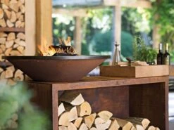 OFYR Island Corten 100 Teak Wood -Buitenleven Winkel ofyr6