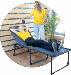 Crespo Air-Deluxe AP-364 Vouwbed - Grijs -Buitenleven Winkel toppy s testpanel 6